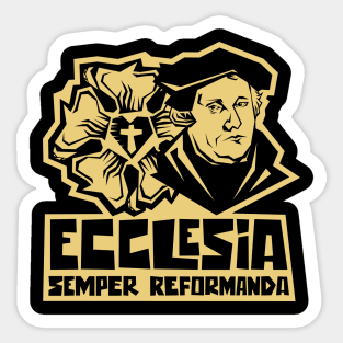 Ecclesia semper reformanda Sticker